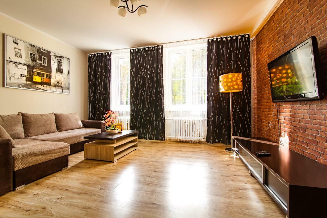 Apartament Pink Crane Appartamento Danzica Esterno foto